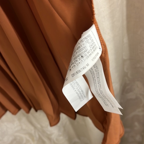 Zara Boho Pleated Maxi Skirt - Picture 5 of 11